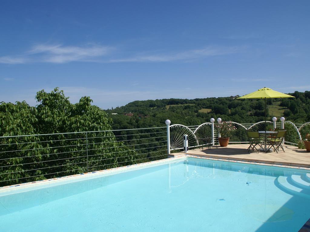 Modern Holiday Home With Private Pool Loubressac Quarto foto